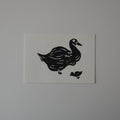Mother duck print