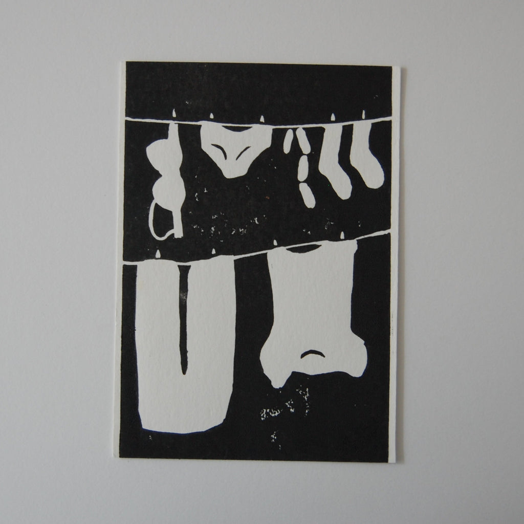 Washing line print