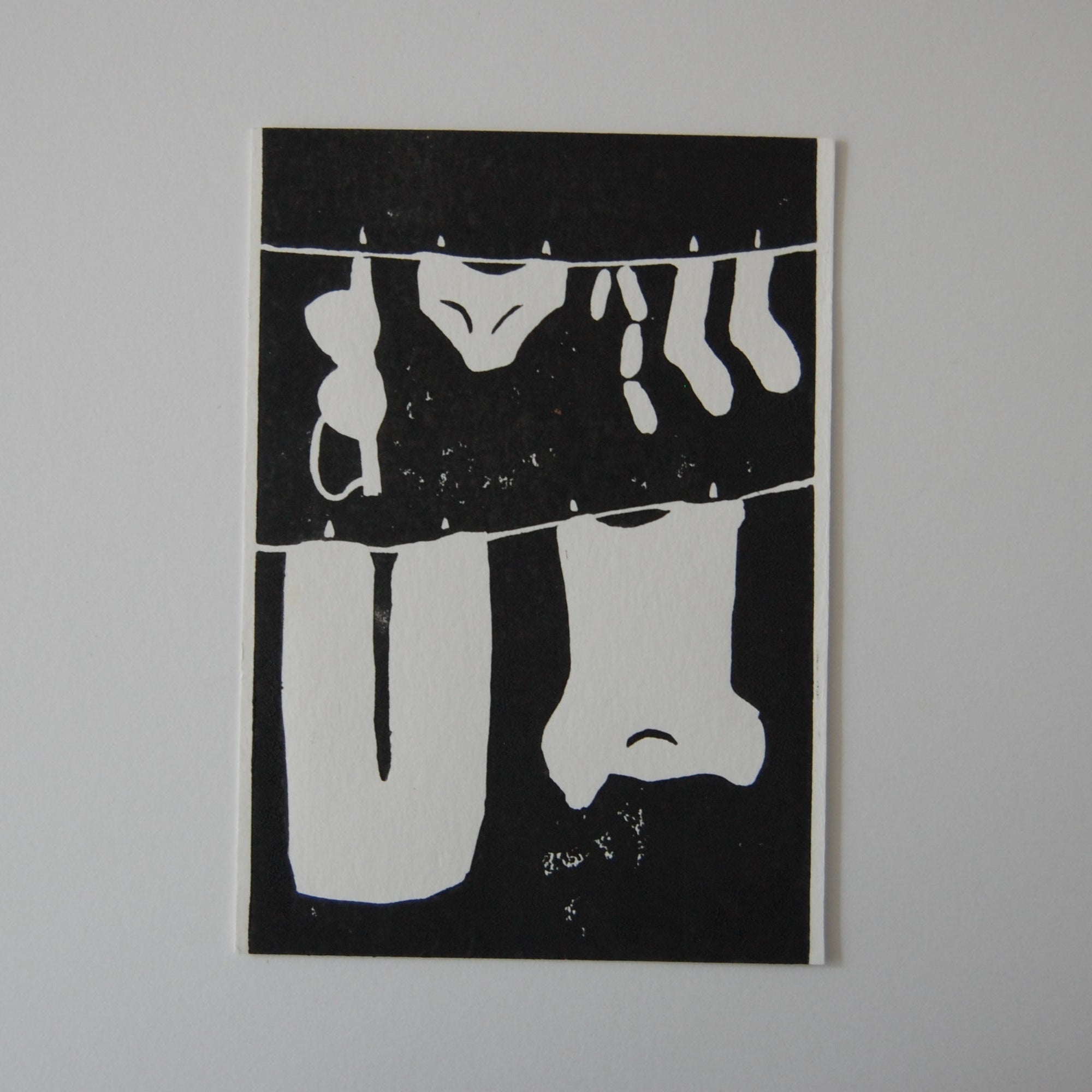 Washing line print