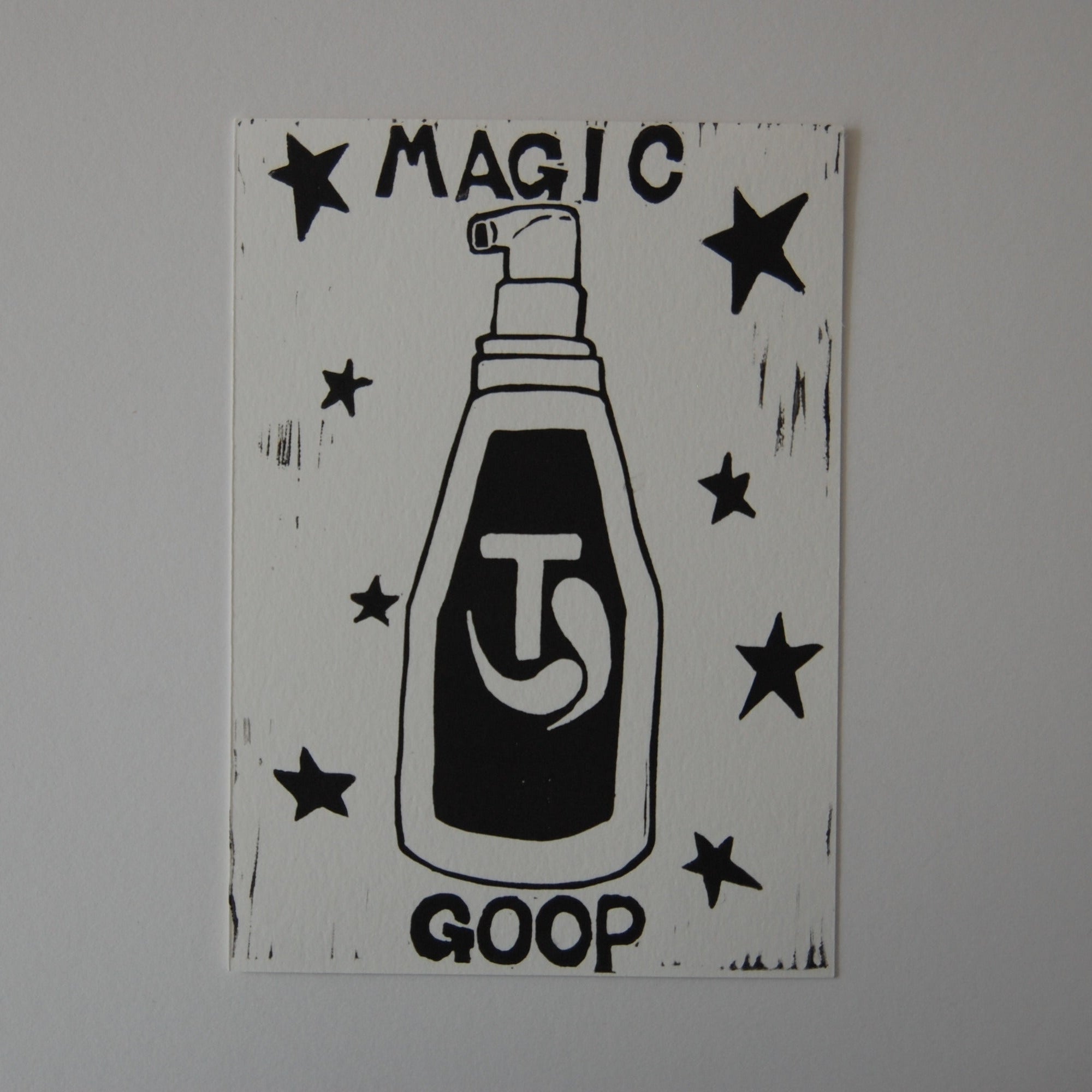 Magic goop print