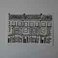 Terraced house print