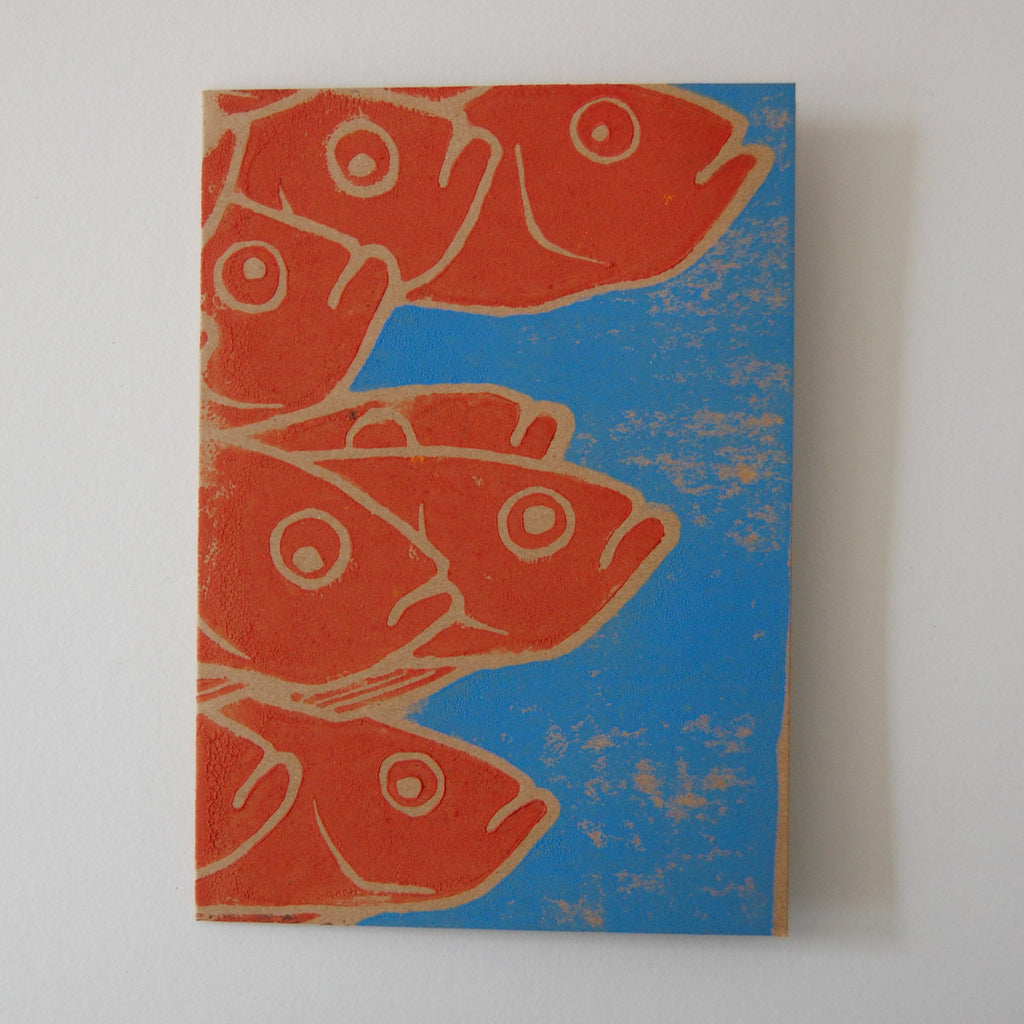 Fishy fish greeting card