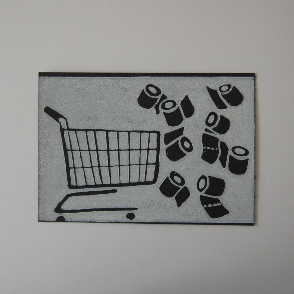Shopping mania print