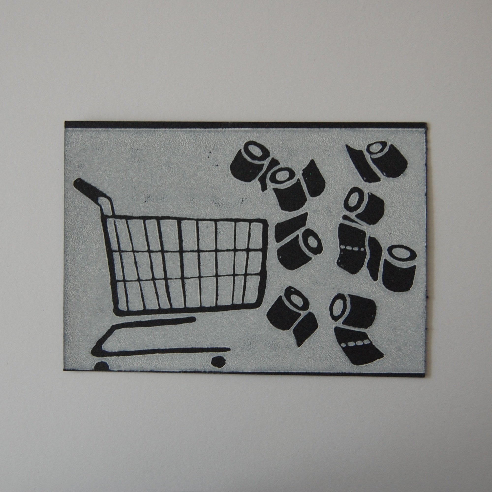 Shopping mania print