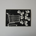 Shopping mania print