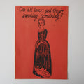Lady on fire print