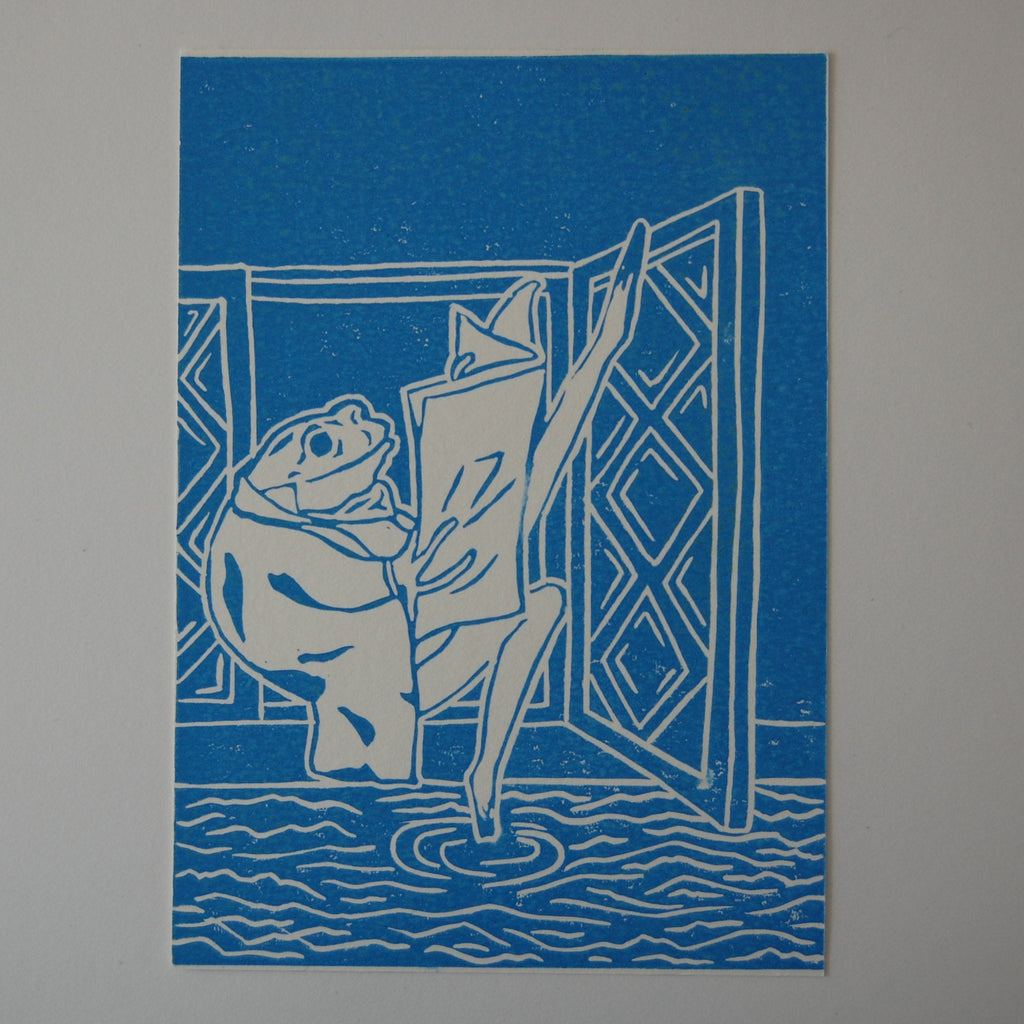 Mr Frog print