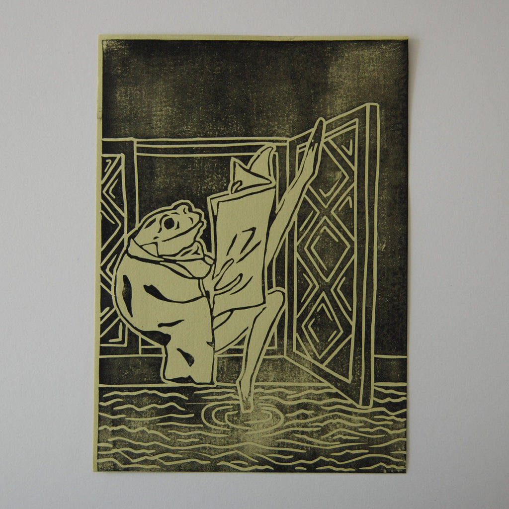 Mr Frog print