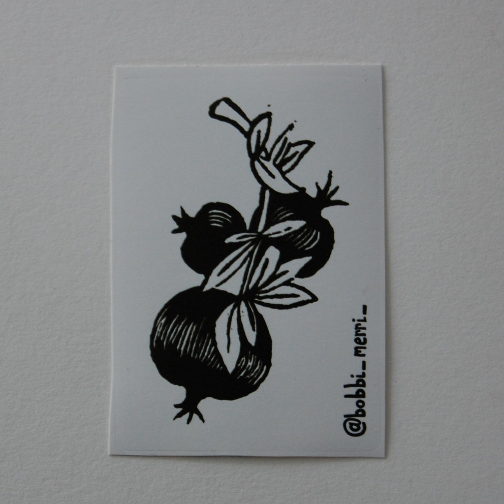 Pomegranate sticker