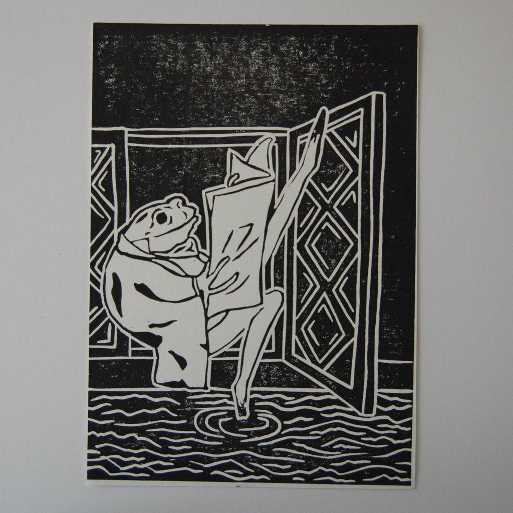 Mr Frog print